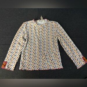 Matilda Jane Multicolor Polka Dot Long Sleeve Tee